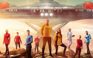 Star Trek: Strange New Worlds cast.