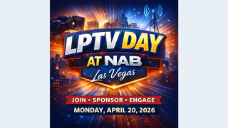 LPTV Day at NAB Show graphic