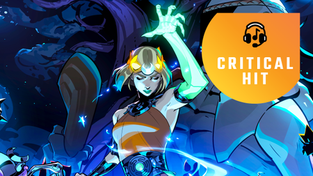Melinoe from Hades 2 raises her hand while casting a potent incantation.