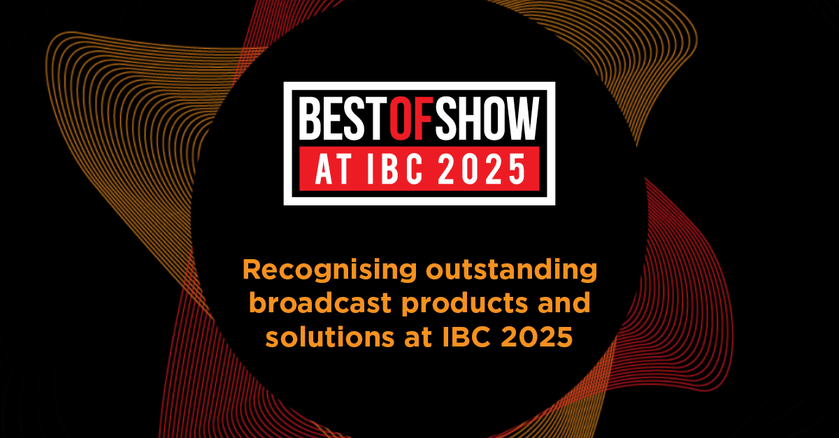 Best of Show at IBC 2025 Awards