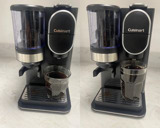 Coffee made using the Cuisinart Grind & Brew Single-Use Coffee Maker