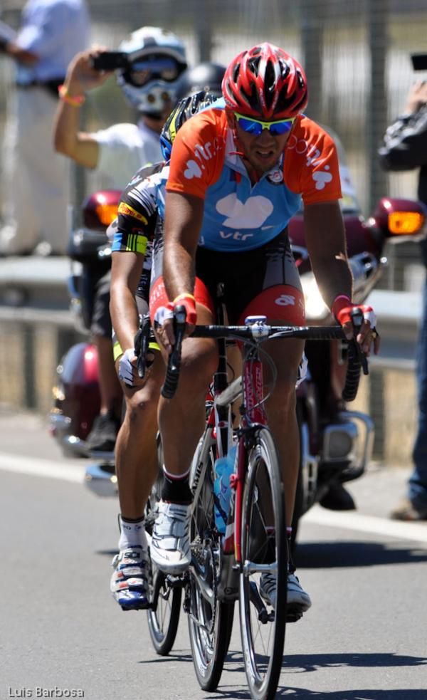 Fernando Antogna (Jamis-Sutter Home) leads the mountains classification