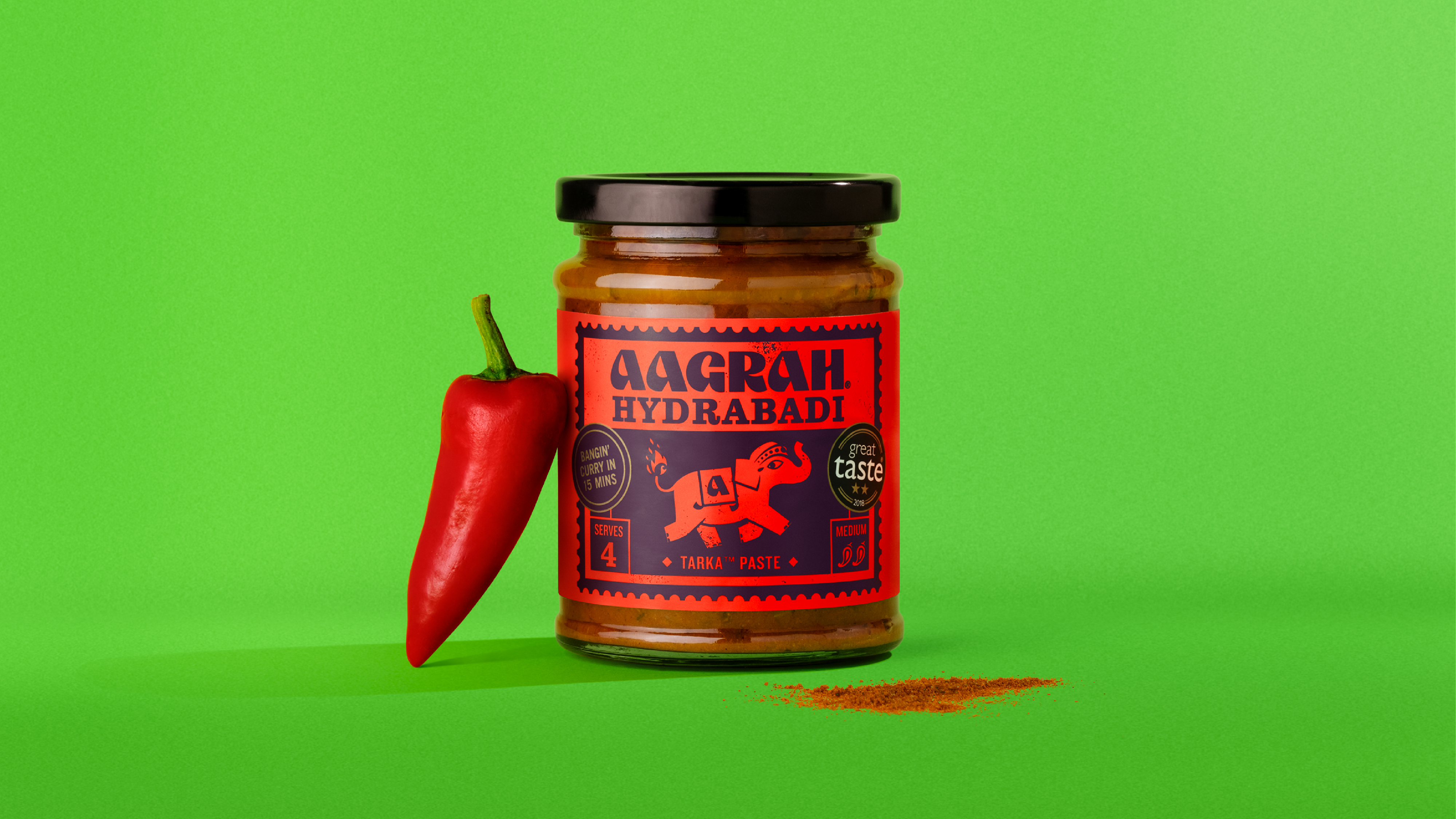 Aagrah foods branding