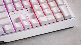 關於RGB照明的櫻桃XTRFY MX 3.1上的庫存鍵和數字
