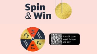 Amazon Spin &amp; Win.