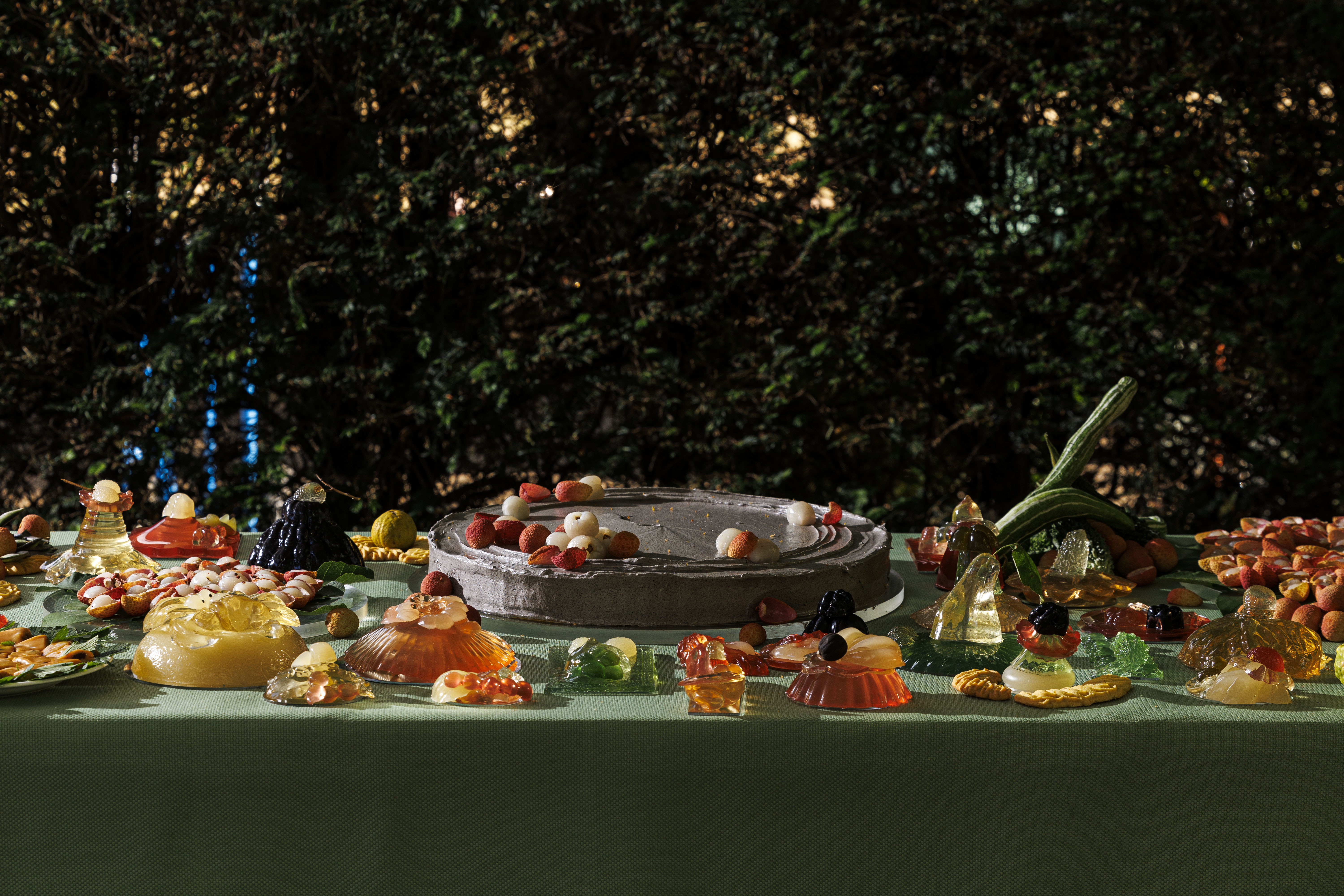 food on table