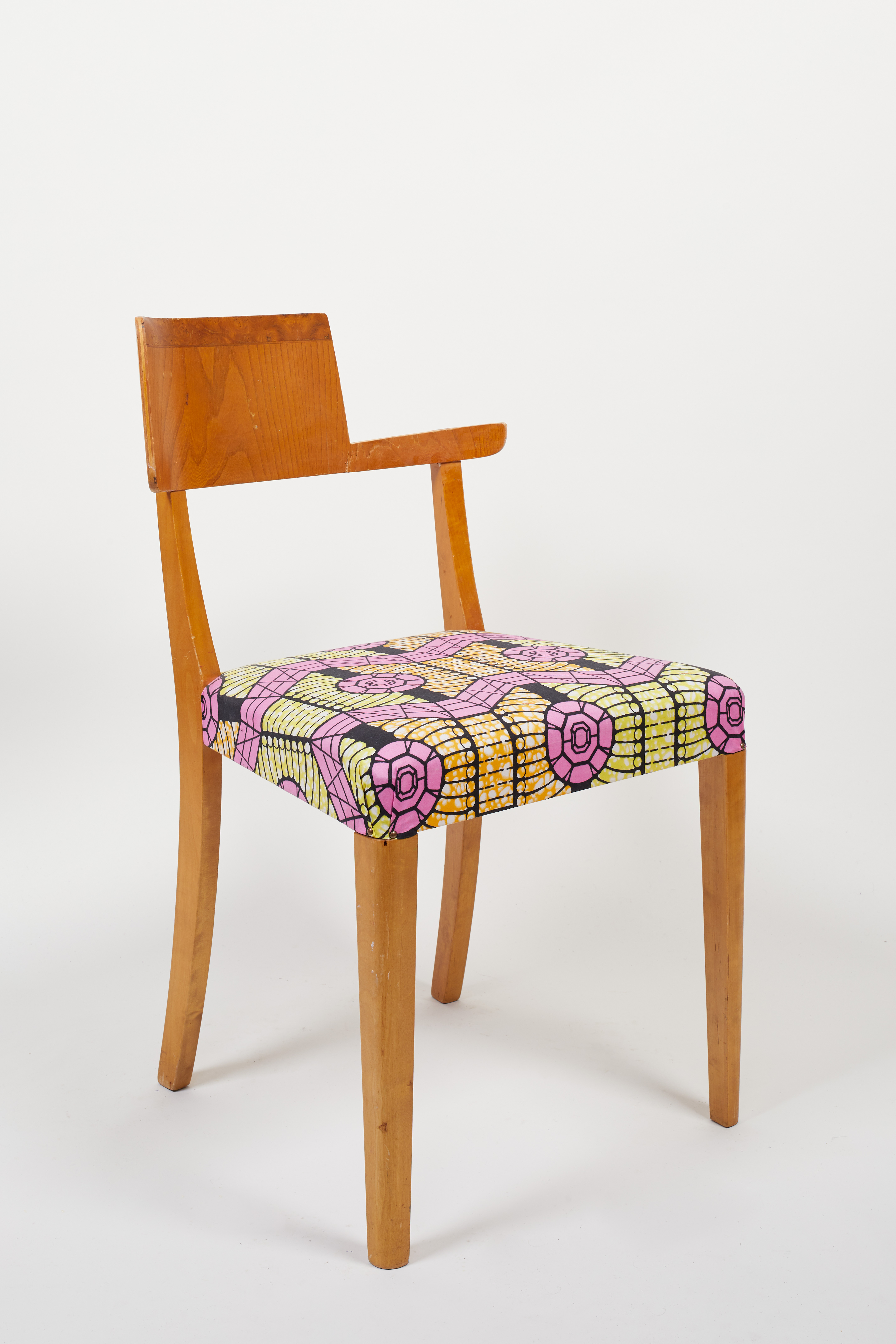 yinka illori chair with cutaway backrest