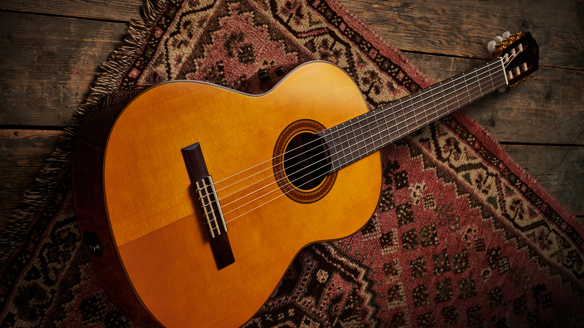 yamaha transacoustic nylon string guitar