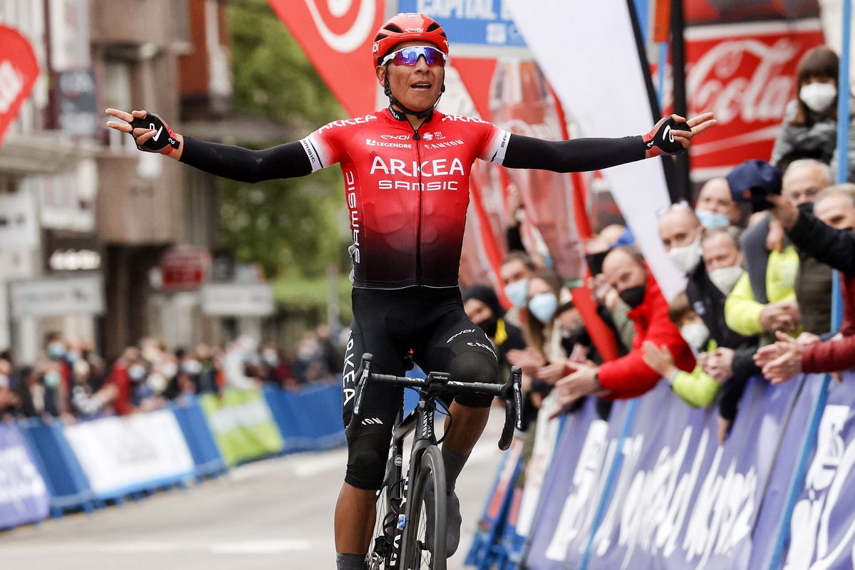 Vuelta Asturias 2021 - 64th Edition - 1st stage Oviedo - Pola de Lena 184,5 km - 30/04/2021 - Nairo Quintana (COL - Team Arkea - Samsic) - photo Luis Angel Gomez/BettiniPhoto&Acirc;&copy;2021