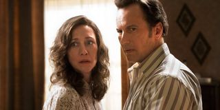 The Conjuring’s Ed and Lorraine Warren played by Vera Farmiga and Patrick Wilson the devil made me do it