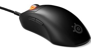 Product shot of SteelSeries Prime Mini, one of the best Mac mice