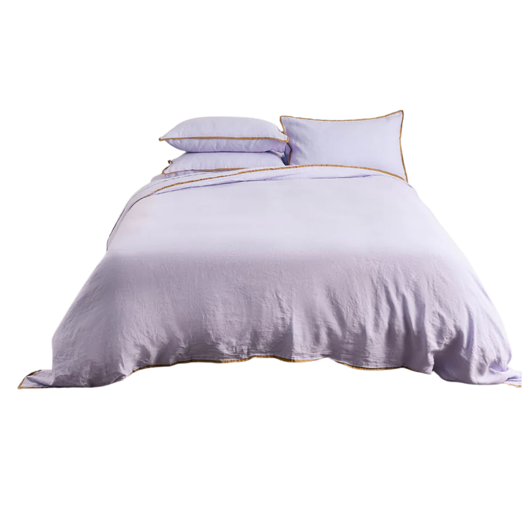Linen Duvet Cover - Wisteria