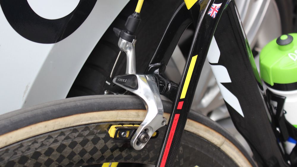SRAM Red brakes front and rear