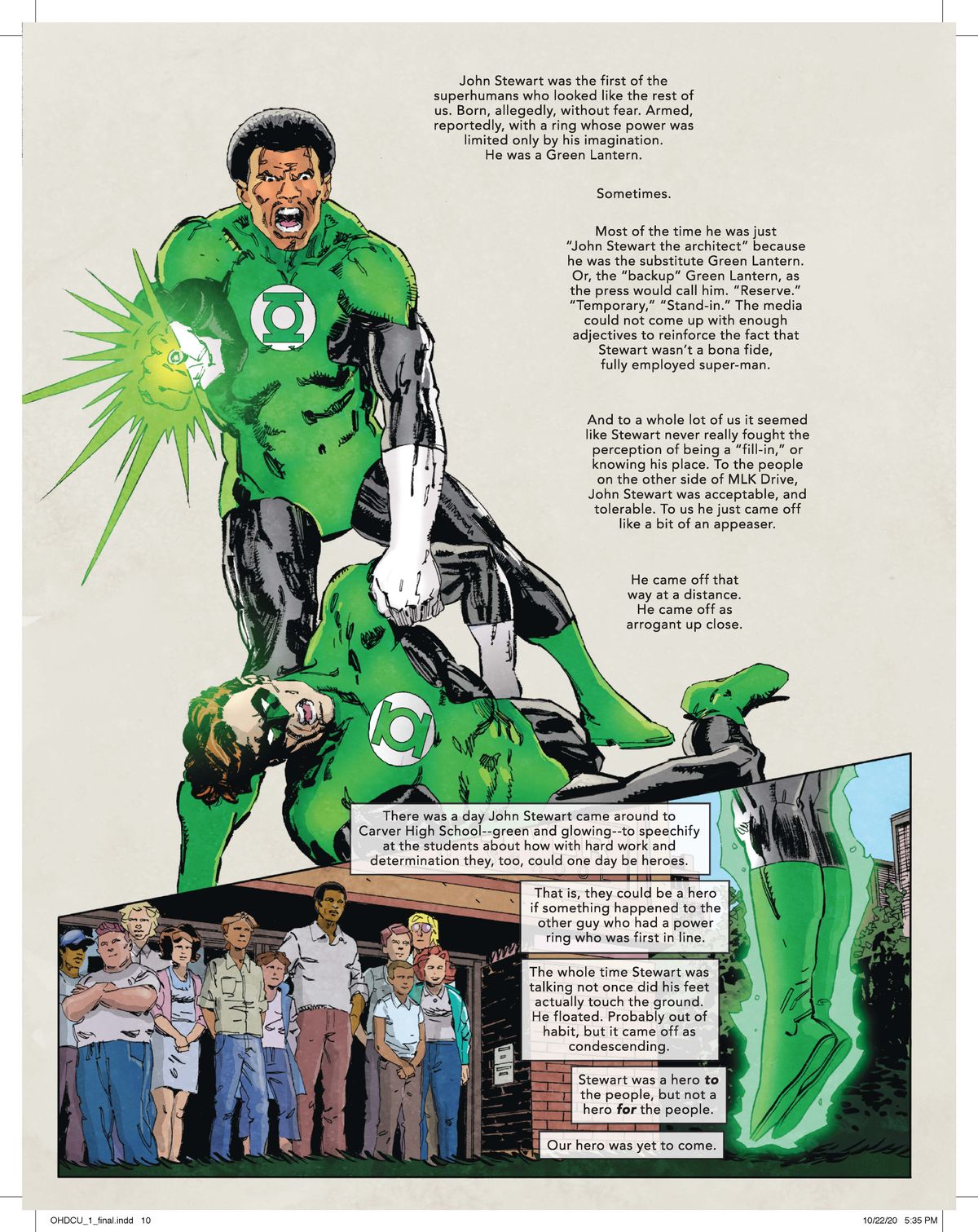 John Ridley gives a diverse and honest look at DC in The Other History ...