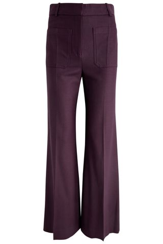 Victoria Beckham twill trousers