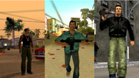   Grand Theft Auto III/Vice City/San Andreas