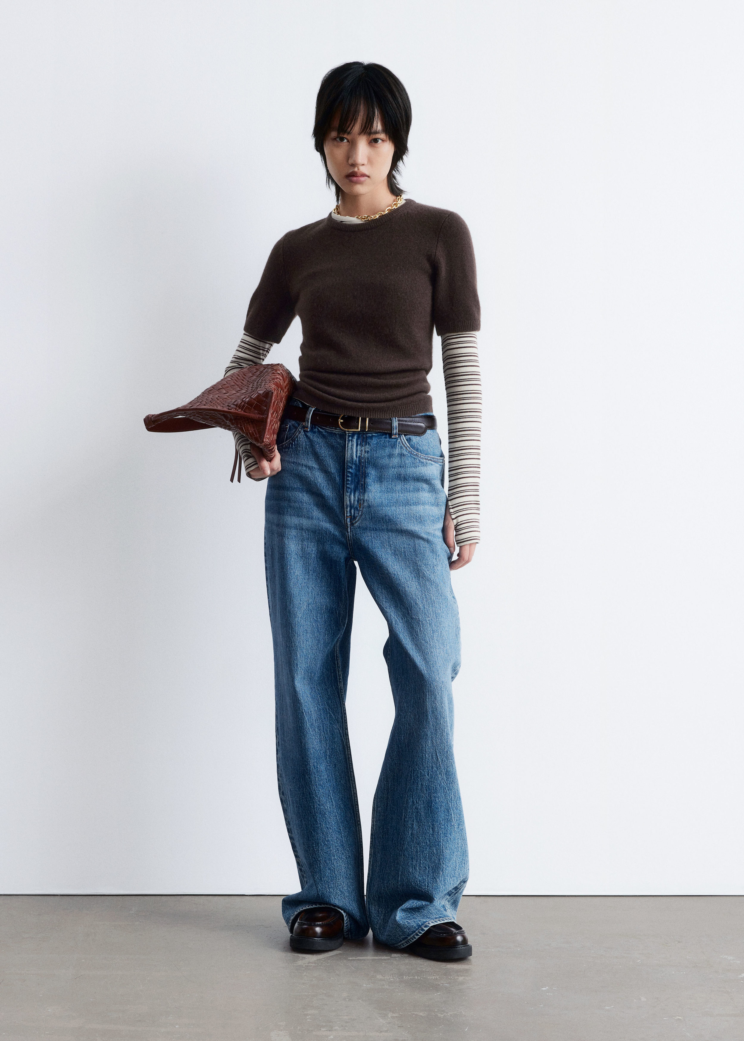 Knitted Cashmere T-Shirt