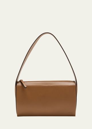 The Edge Zip Leather Shoulder Bag