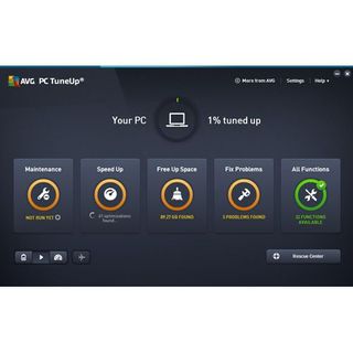 You can monitor the progress in real time with AVG PC TuneUp.