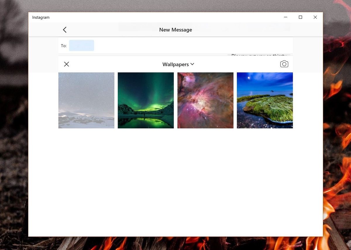 Instagram now lets you send photos and videos via DM on your Windows 10 ...