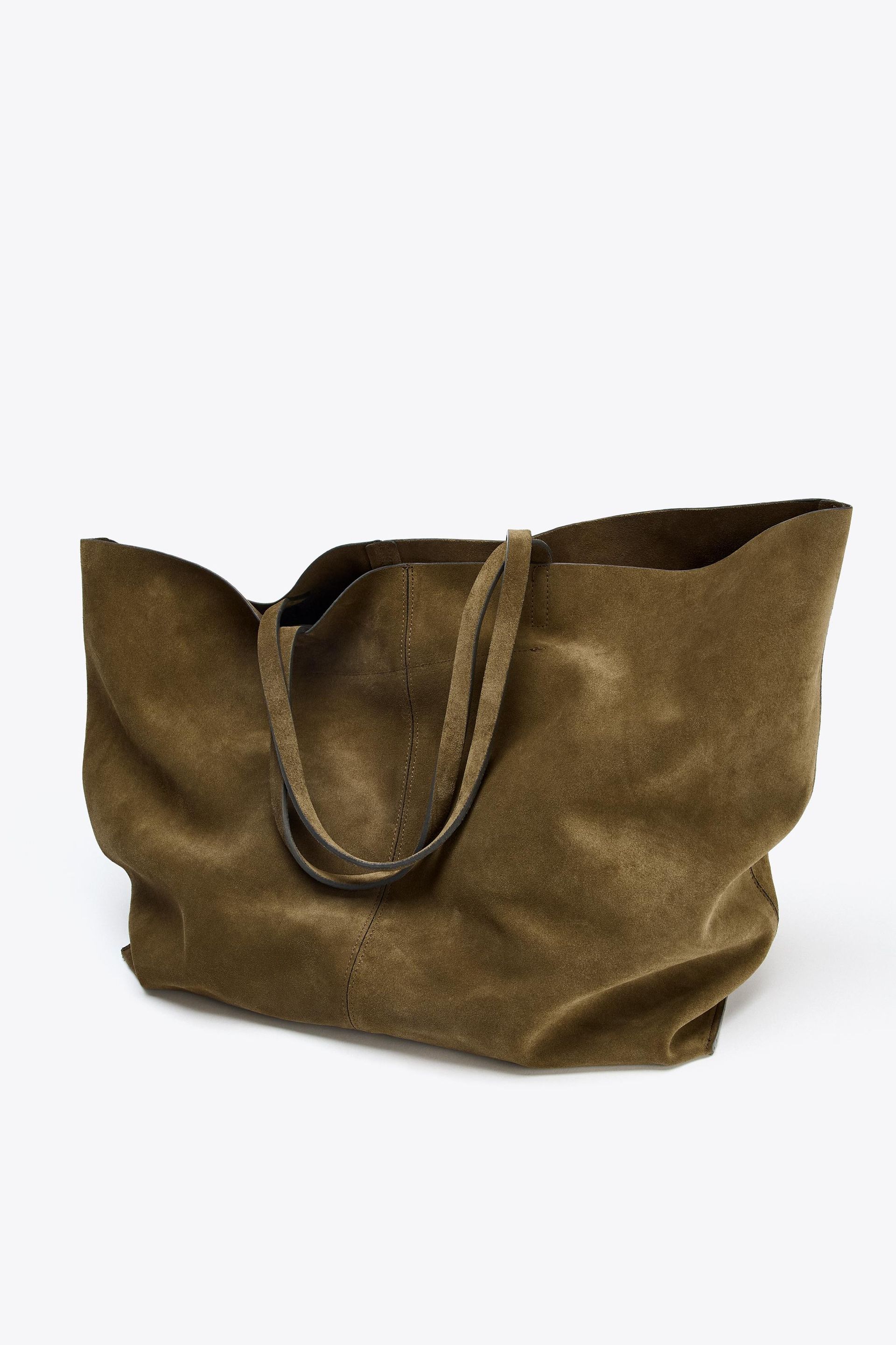 Suede Maxi Shopper