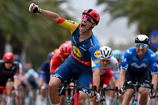 Jonathan Milan won a stage at Tirreno-Adriatico