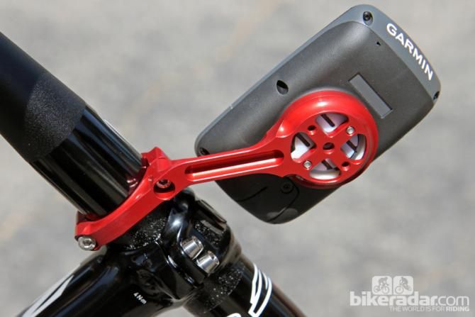 AceCo principal Joe Savola says the new mount weighs just 32g and yet can support more than 40kg. Clamp bolts now enter from below for a cleaner look and the injection molded insert can be rotated 90 degrees to work with Garmin's outdoor GPS units.
