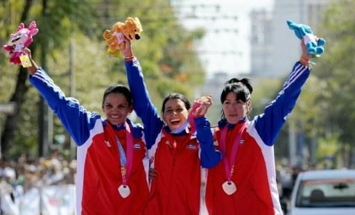 Cuba swept the women's medals