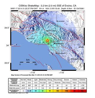 Los Angeles earthquake