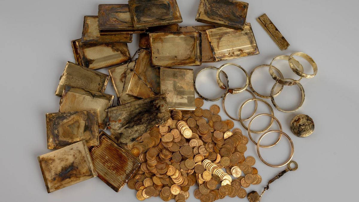 Hoard of nearly 600 gold coins discovered in the Czech Republic — and it may date to WWII