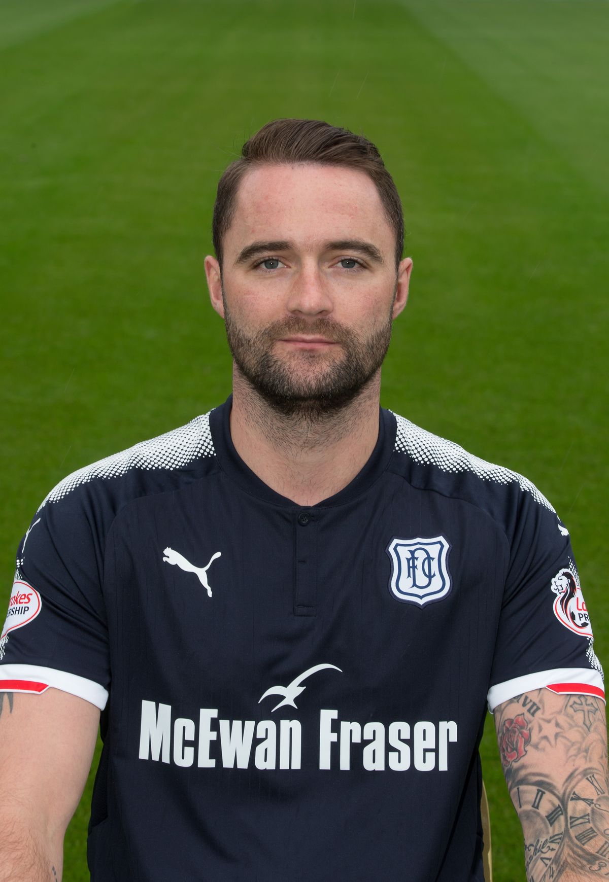 Dundee Photocall – Scottish Premiership 2017/2018 – Dens Park