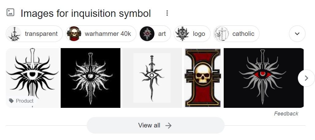 search results for "Inquisition Symbol" mostly showing the result from Dragon Age