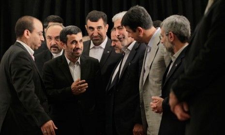 Iranian President Ahmadinejad