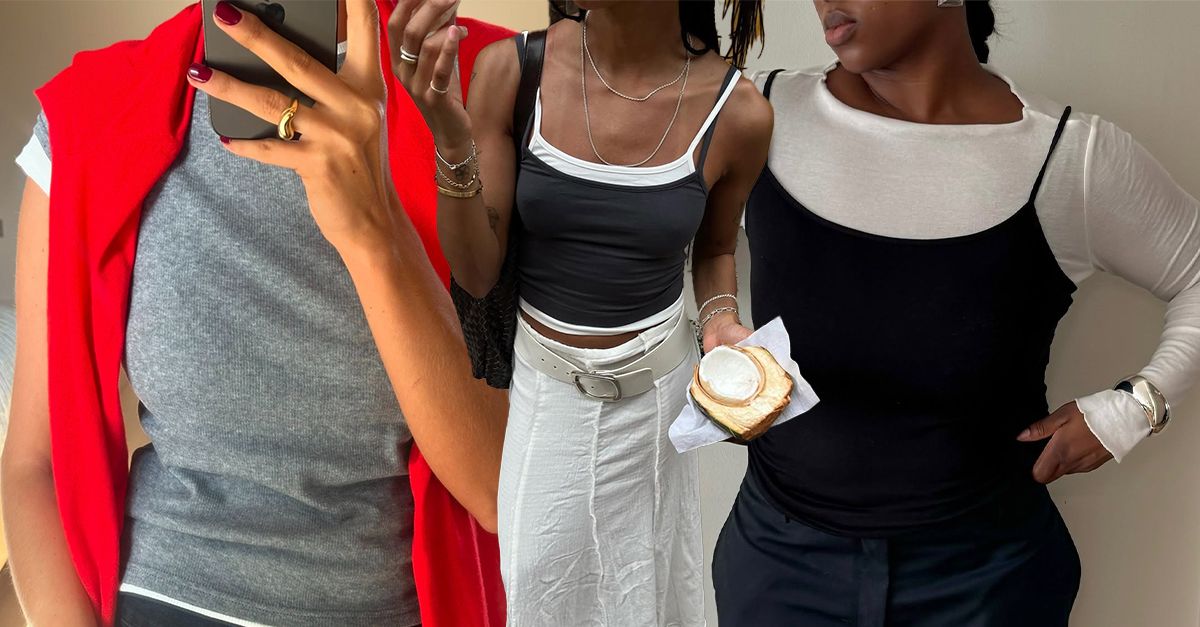 This Simple Fashion Person–Approved Layering Technique Changed the Way I Wear My Basics