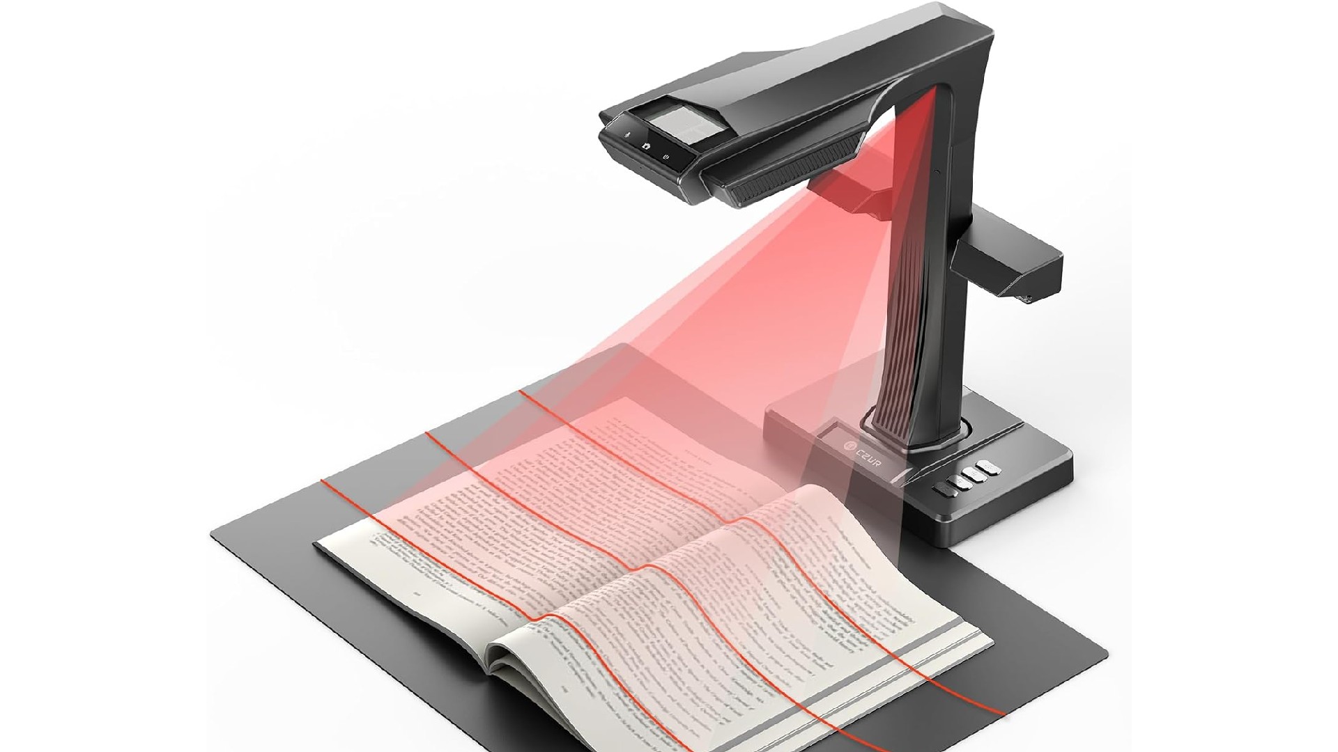 Product shot of Czur ET Max book scanner