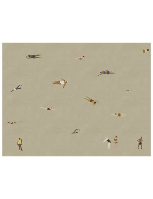 Swimmers, Sand