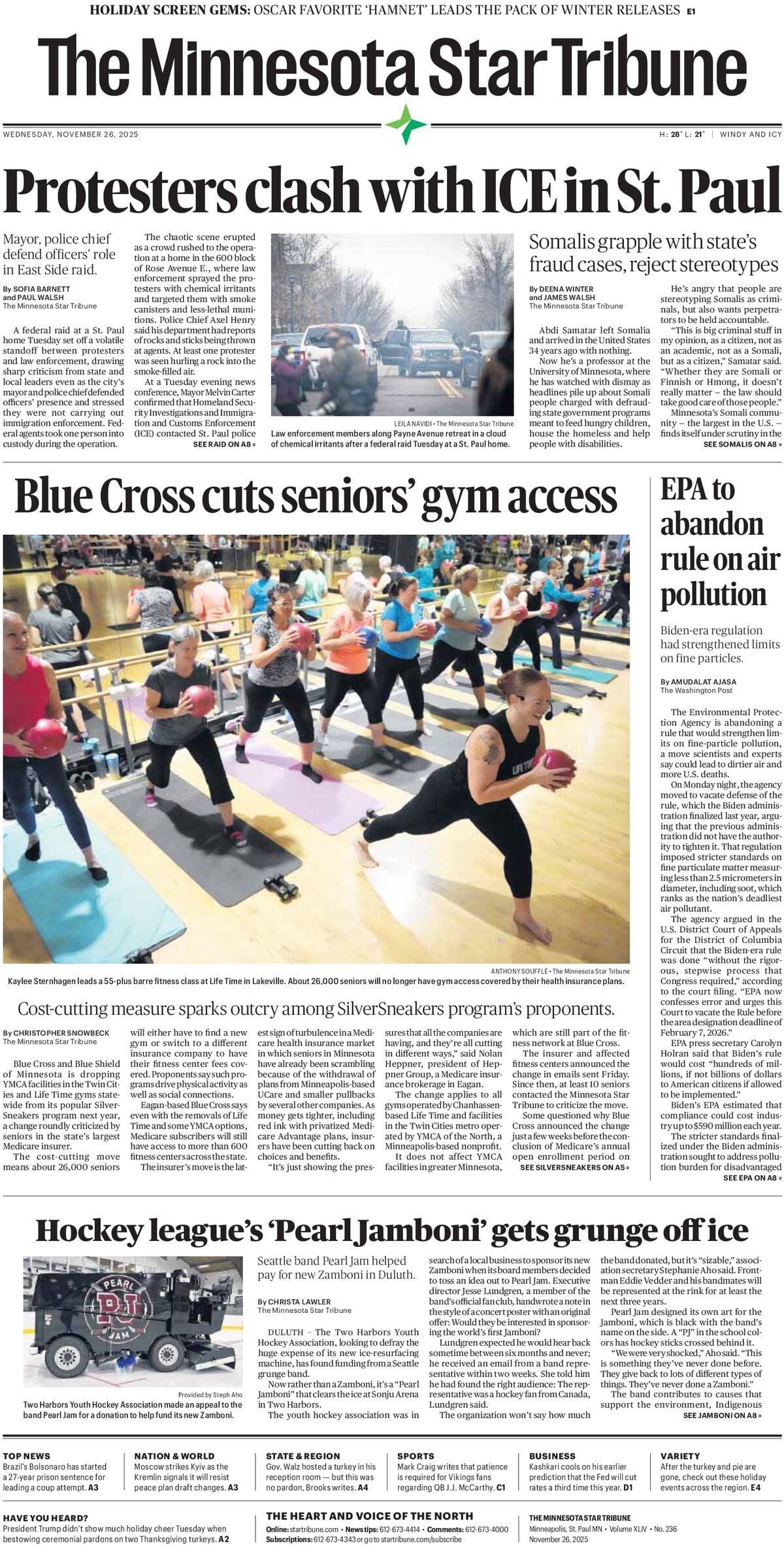 The Minnesota Star Tribune