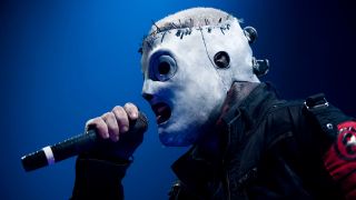 Corey Taylor of Slipknot onstage in 2008
