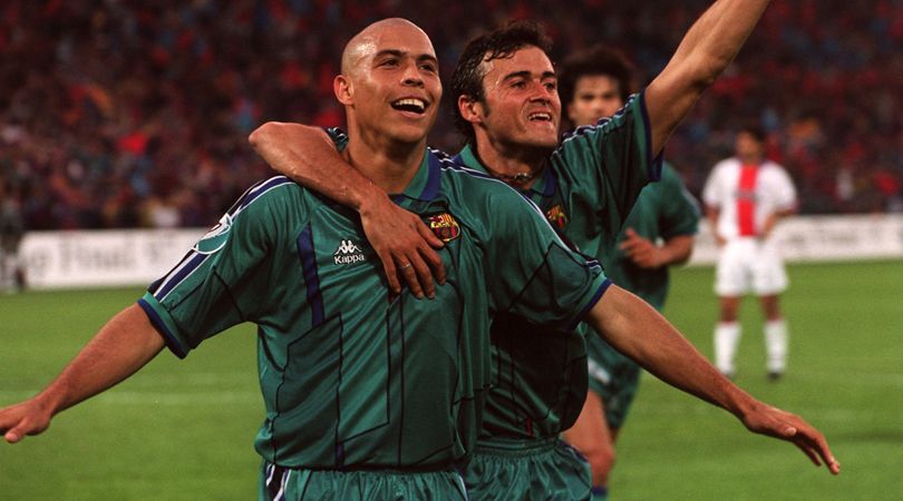 FC BARCELONA JERSEY Mid-90s - IVAN DE LA PENA