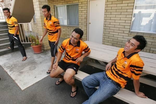 There is a good team spirit amongst the Malaysians.