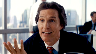 Matthew McConaughey in The Wold Of Wall Street