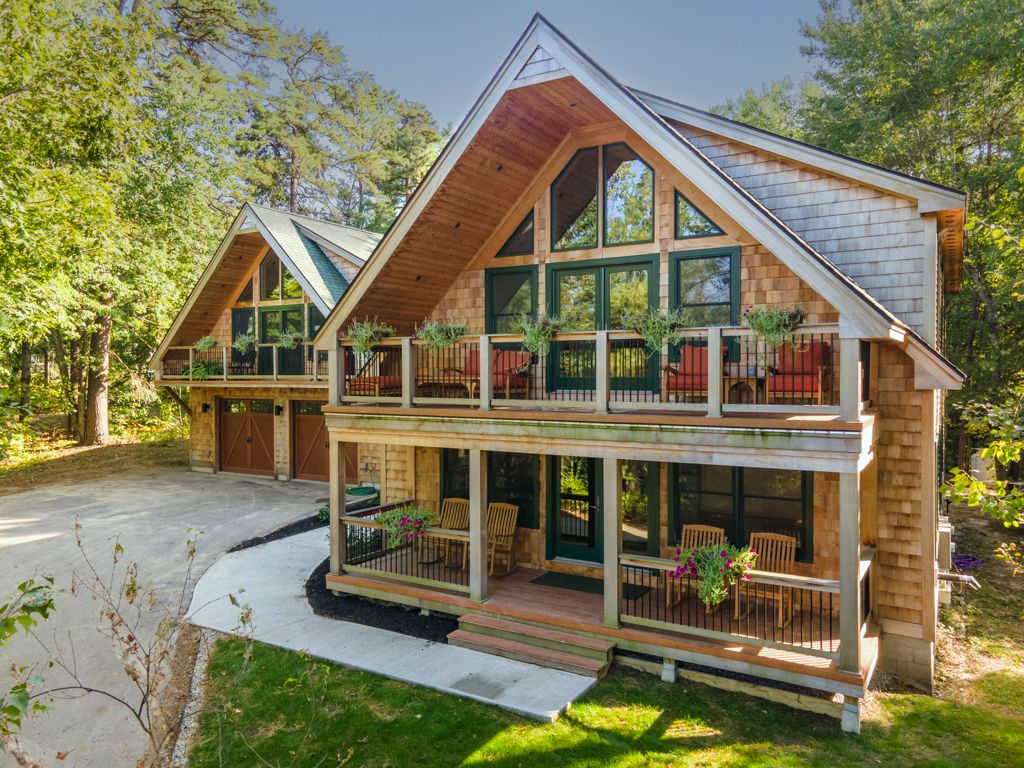 A home for sale near Portland, Maine.