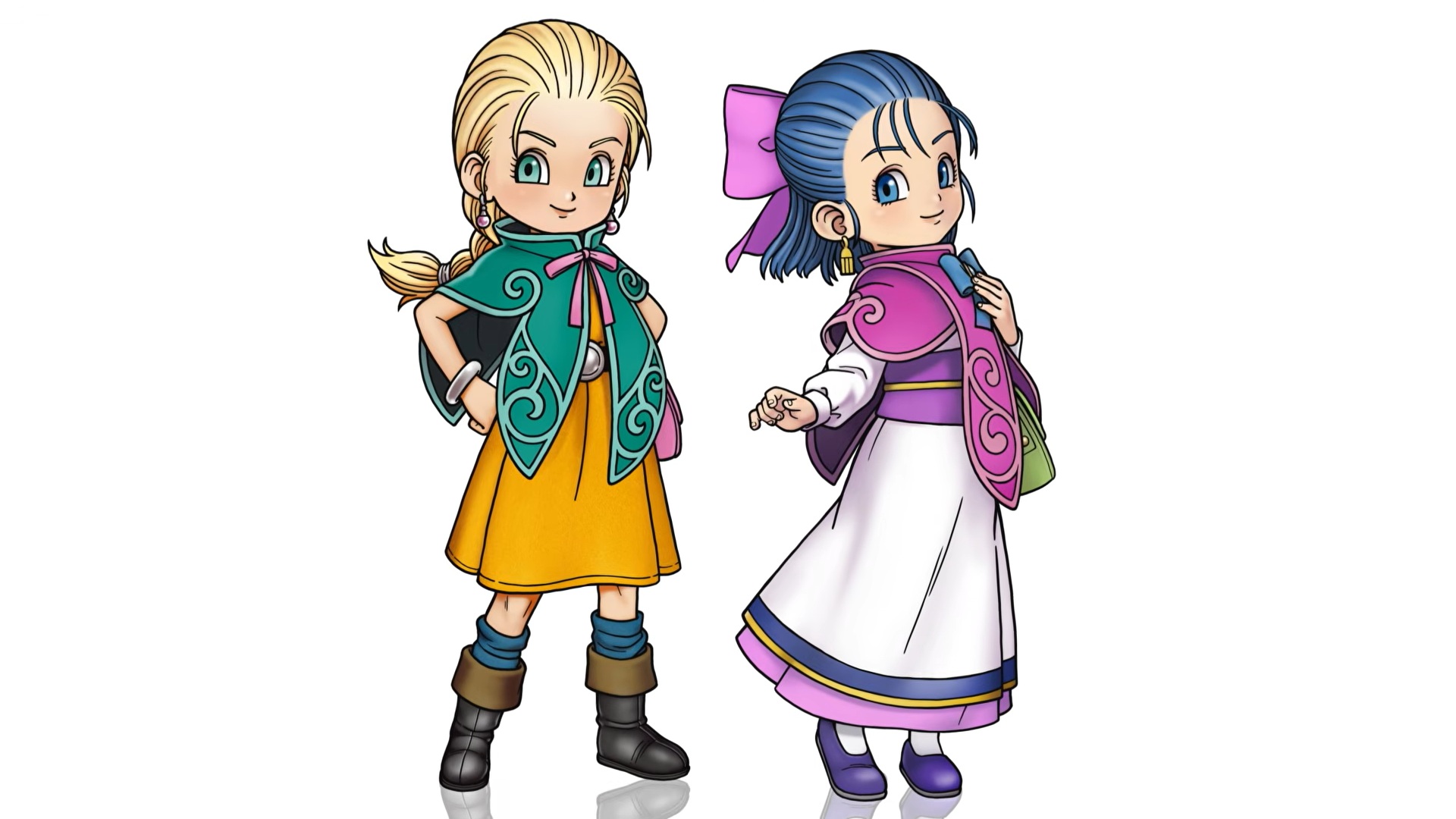 Bianca and Nera in Dragon Quest Monsters: The Withered World