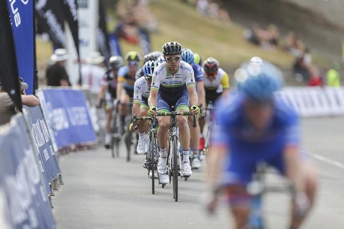 Michael Hepburn put in some good TT practice today at the Bay Crits