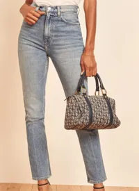 Reformation Liza Ultra High Rise Straight Jeans | $118