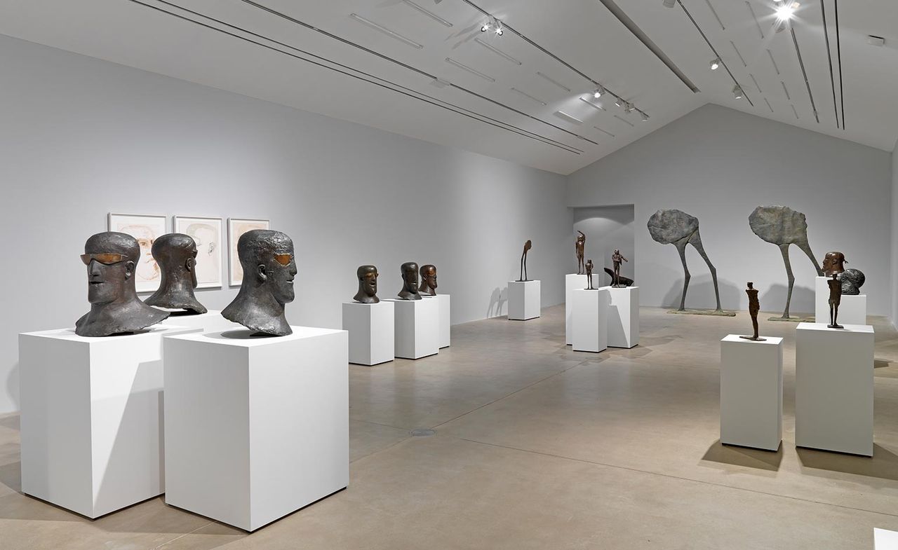 Installation view of ‘Elisabeth Frink: Transformation’