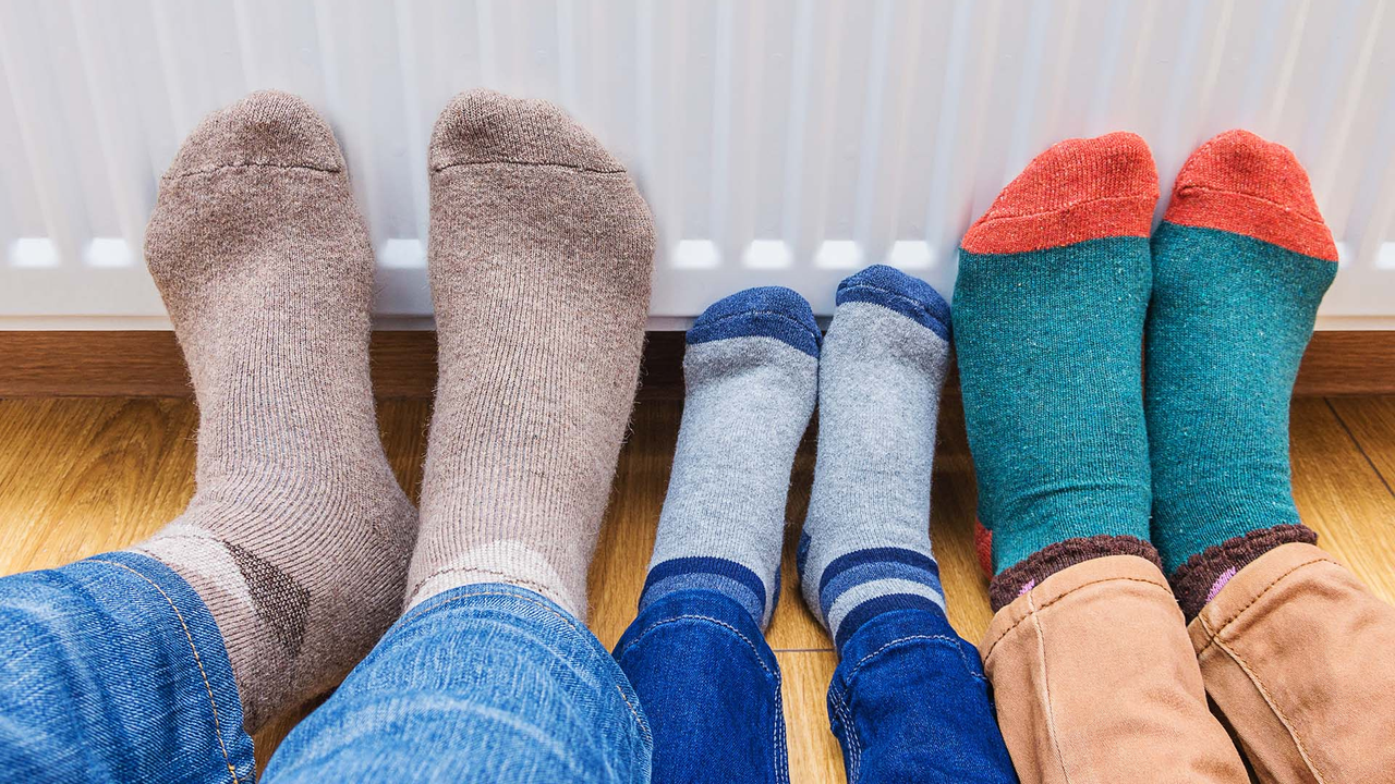 socks on radiator