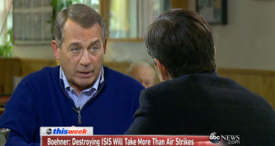 John Boehner: Obama may have &amp;#039;no choice&amp;#039; but to deploy U.S. ground troops against ISIS