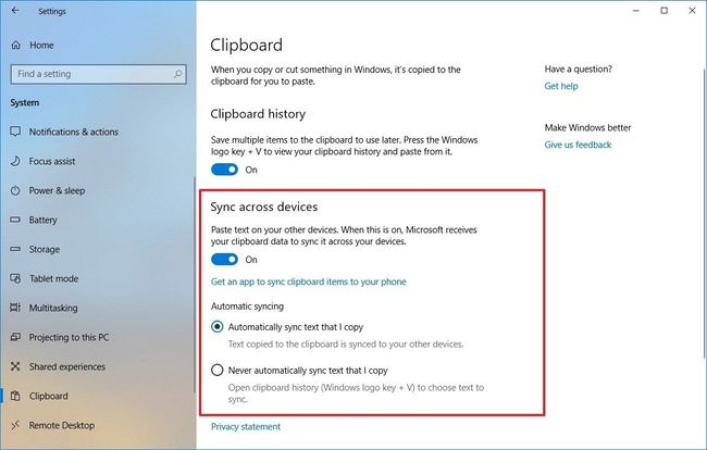 How to use the new clipboard on Windows 10 October 2018 Update ...