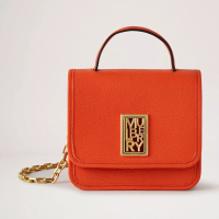 Mulberry Coral Orange Goat Print Leather Bag: £895